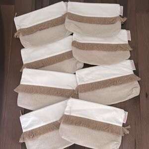 Ulta Conscious Beauty Fringe Makeup Bags x 8